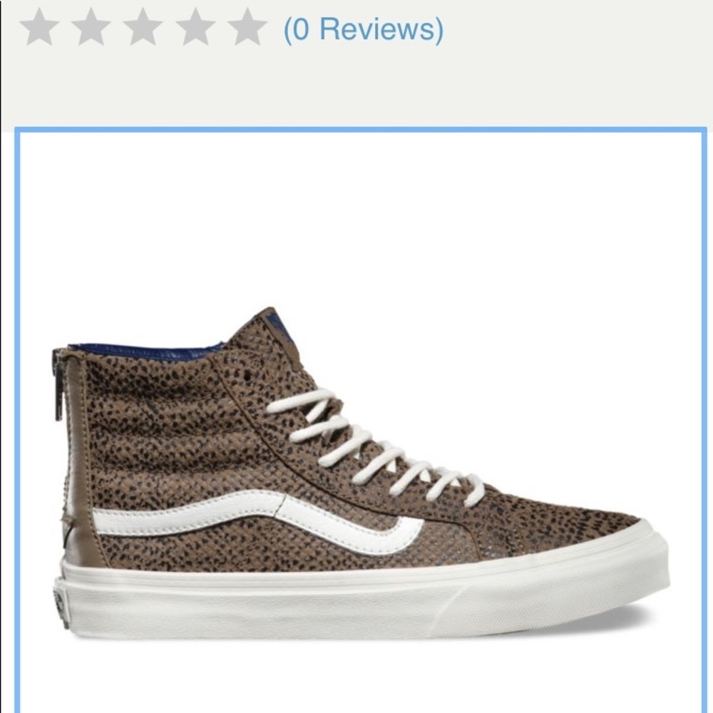 Vans skate hi’s